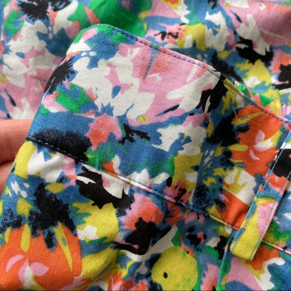 💐 WALTER BAKER MATCHING SET: MARCIA SHORT + THEA TOP IN FIESTA FLORAL (no belt) - Picture 9 of 16